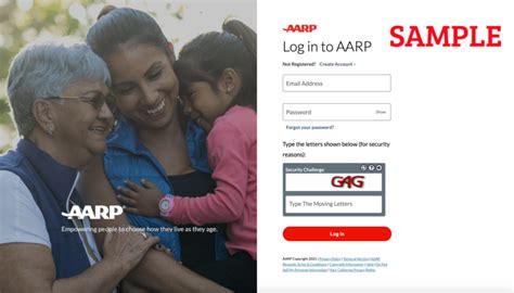 aarp member log in.